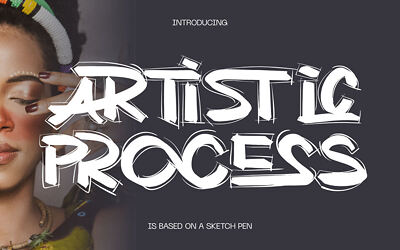 Artistic Process Font