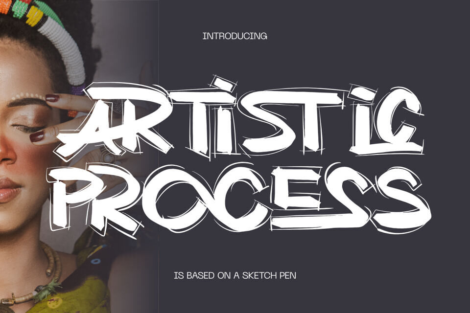 Artistic Process Font
