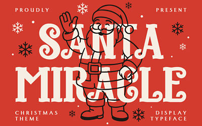 Santa Miracle Font