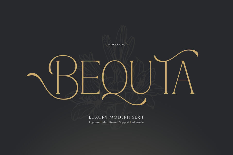 Bequta Font
