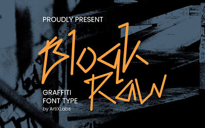 Bloqk Raw Font
