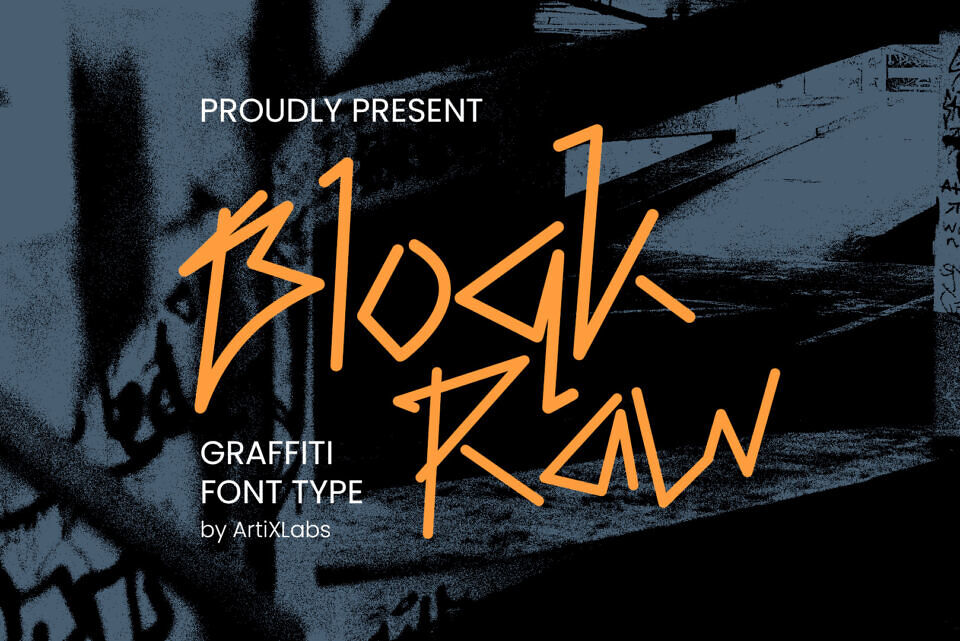 Bloqk Raw Font