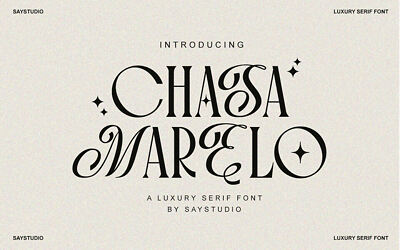Chasa Marelo Font