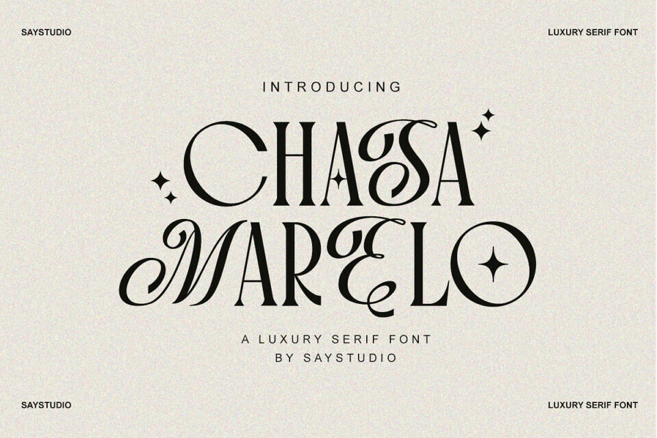 Chasa Marelo Font