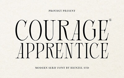 Courage Apprentice Font