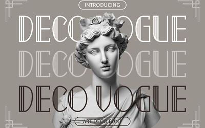 Deco Vogue Font