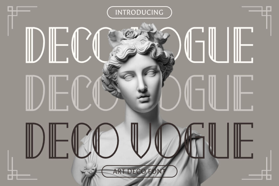 Deco Vogue Font