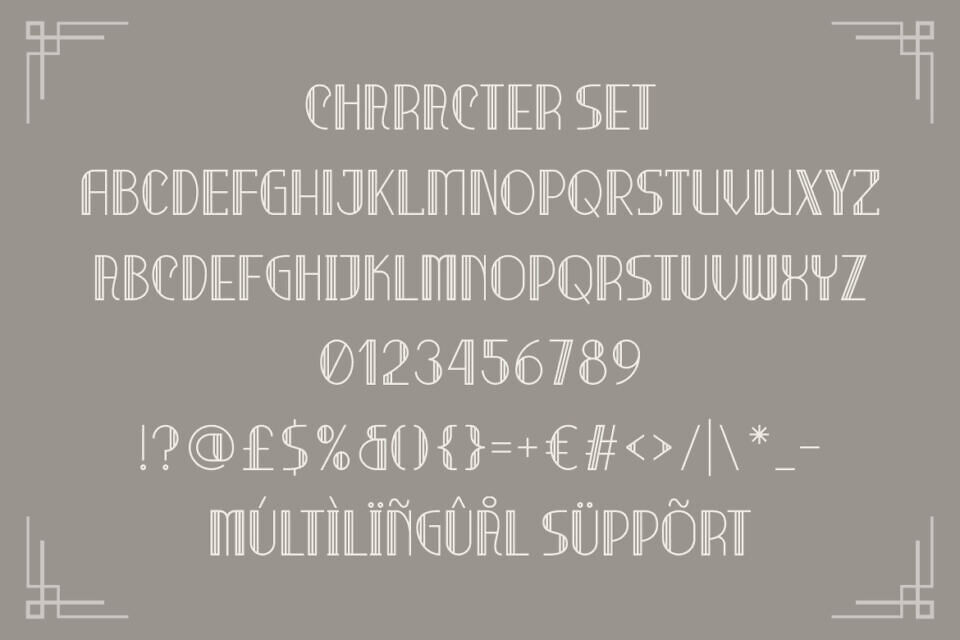 Deco Vogue Font