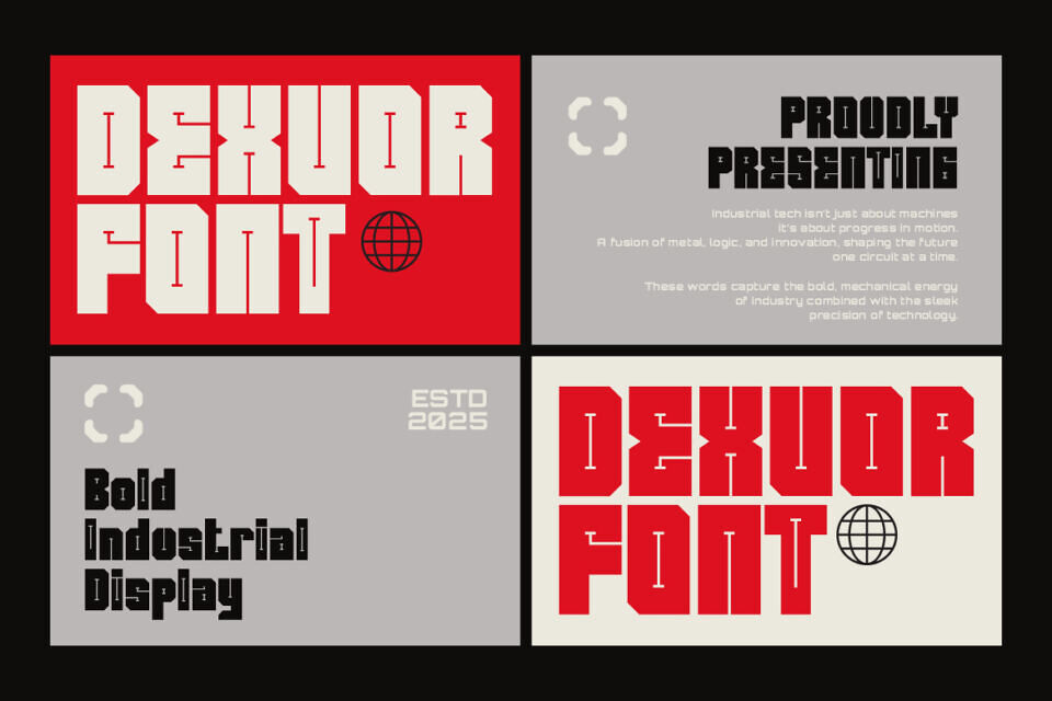 Dexvor Font