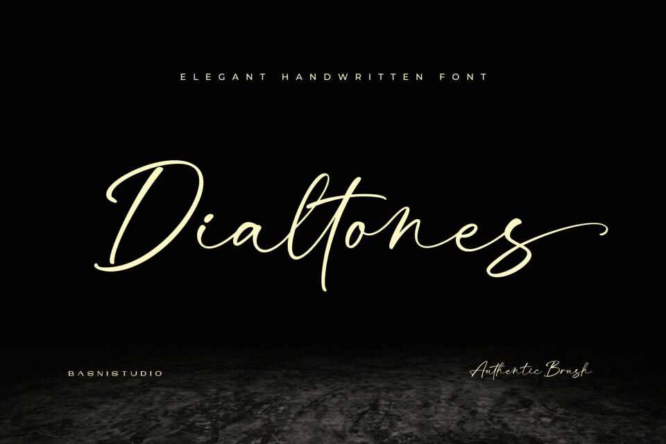 Dialtones Font