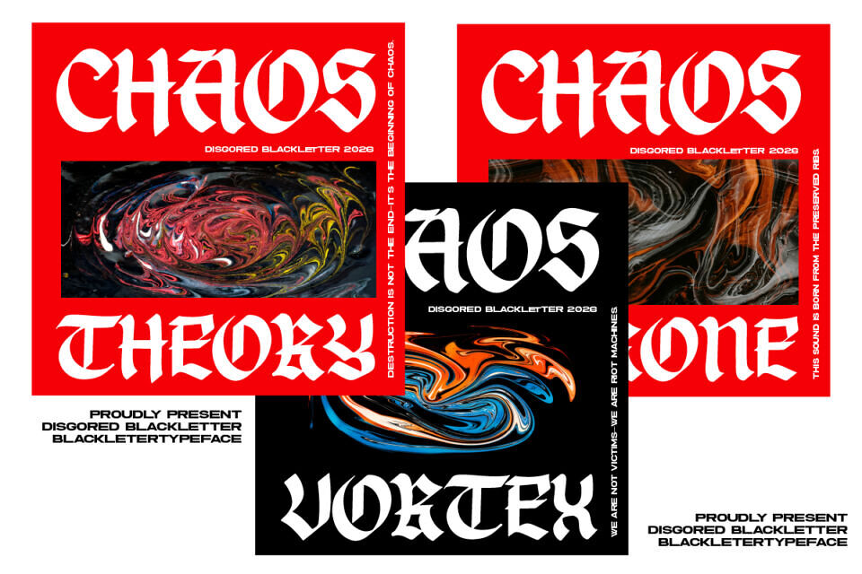 Disgored Font