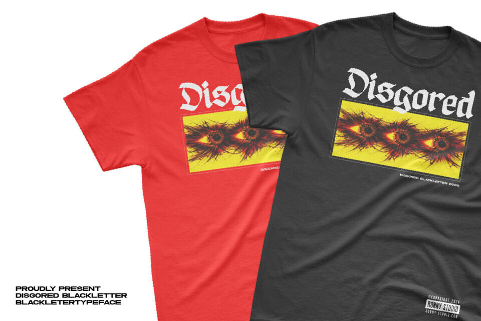 Disgored Font