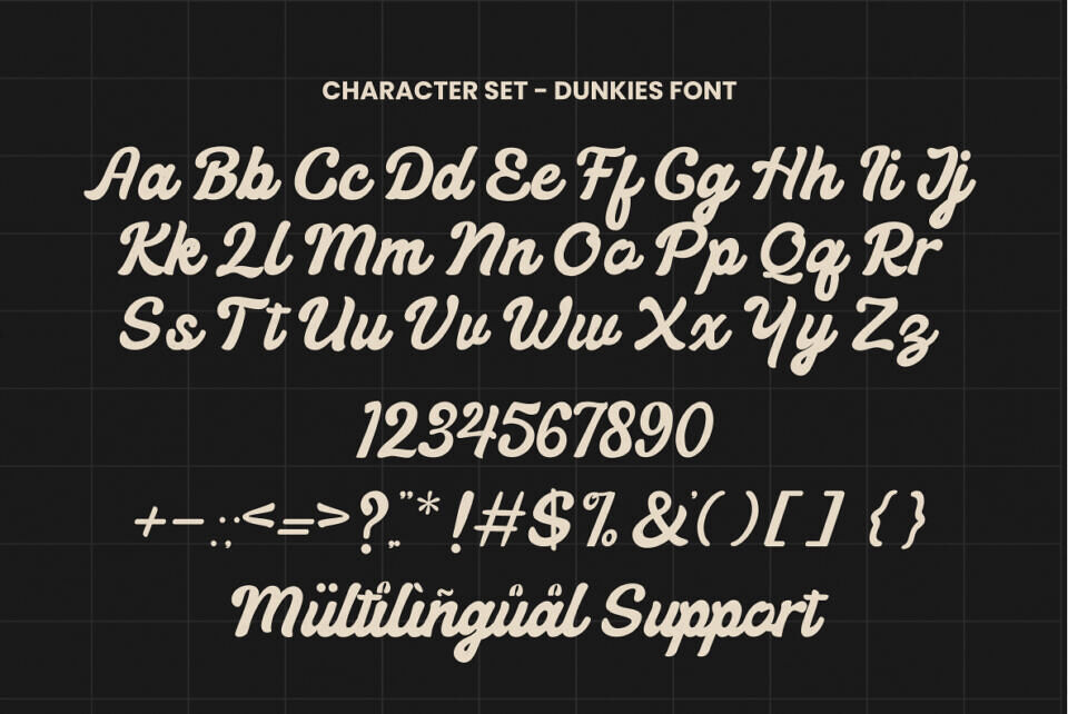 Dunkies Font