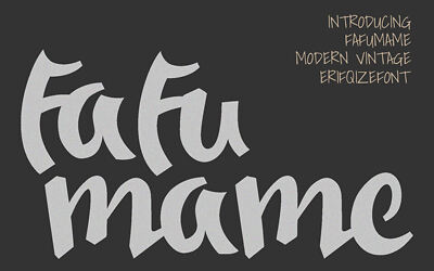 Fafu Mame Font