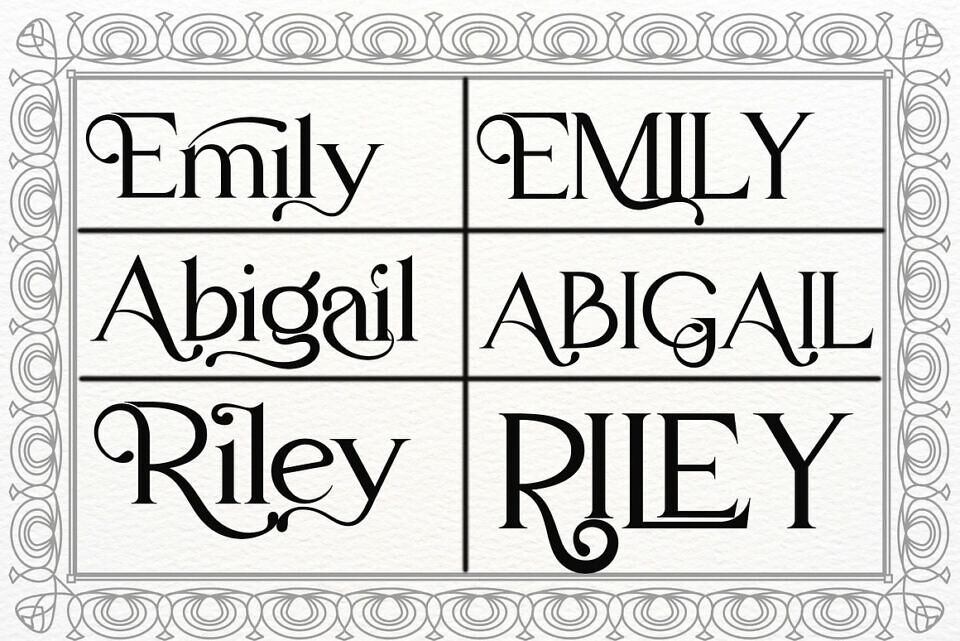 Faven Brill Font