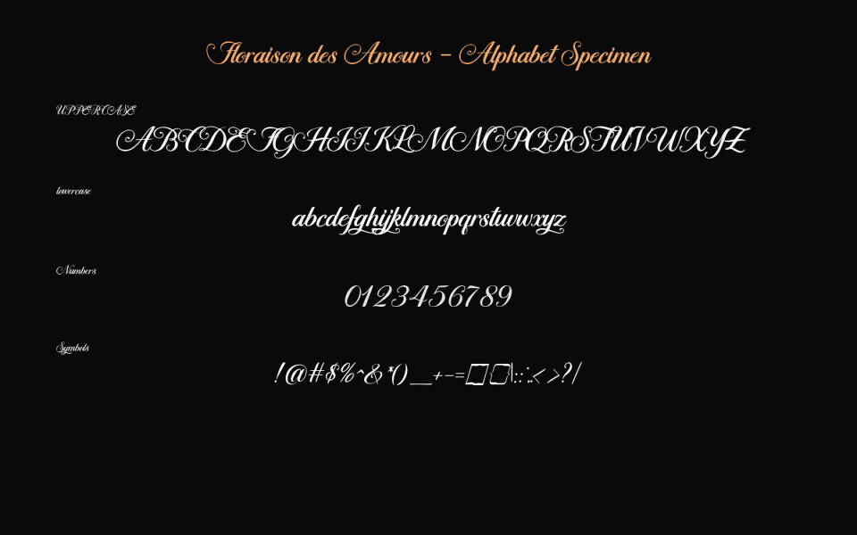 Floraison des Amours Font
