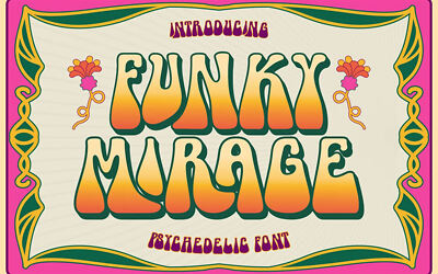 Funky Mirage Font