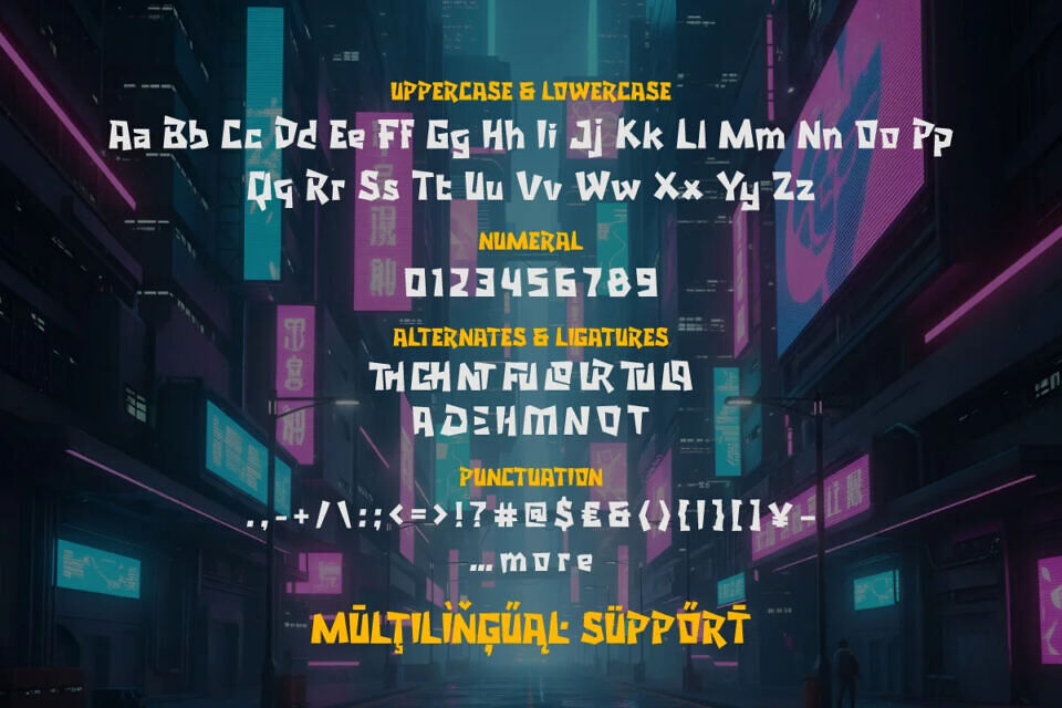 Future Thor Font