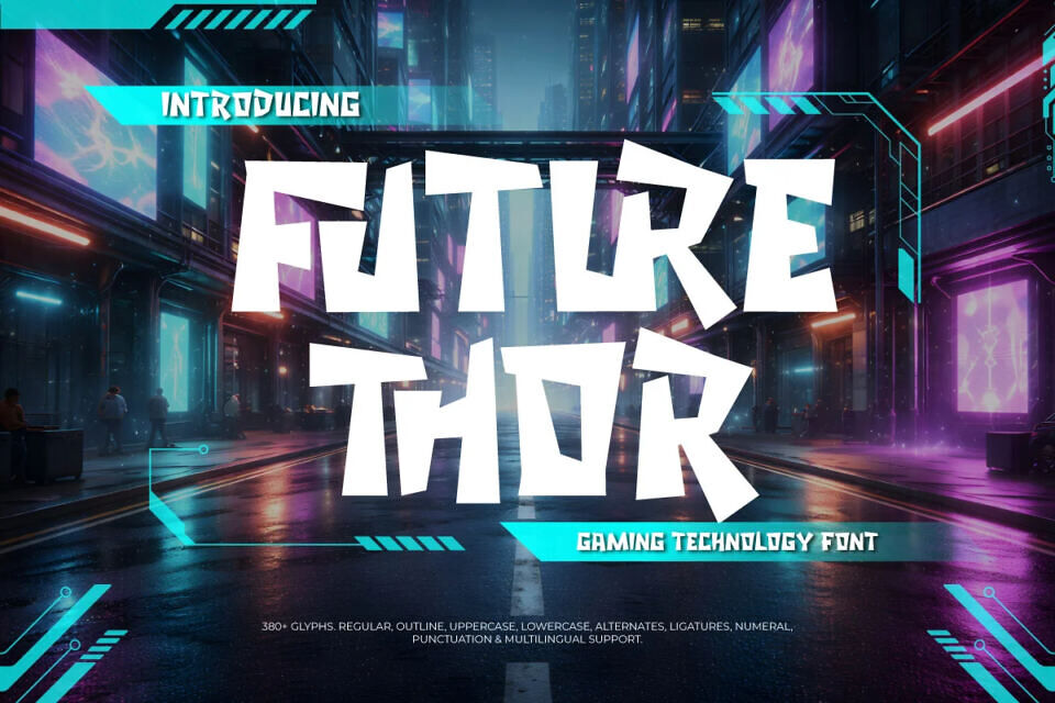 Future Thor Font