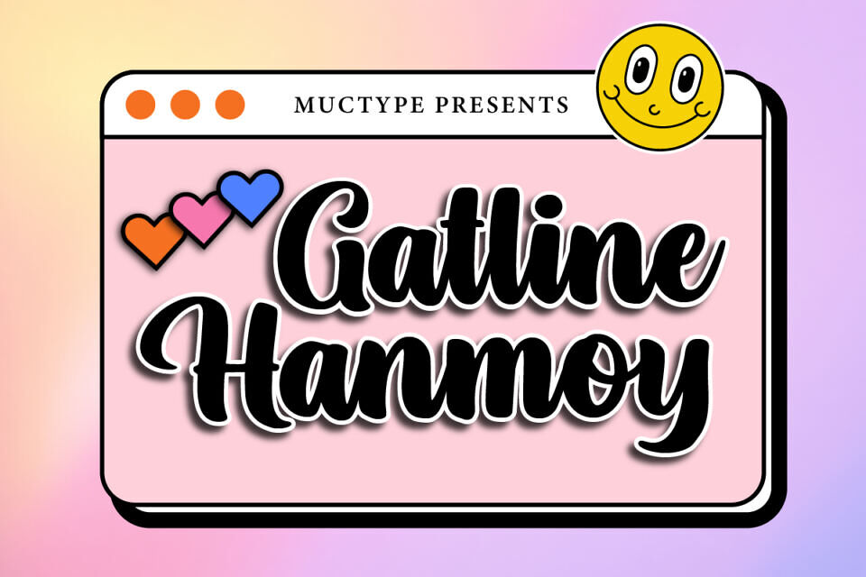 Gatline Hanmoy Font