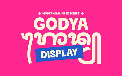 Godya Display Font