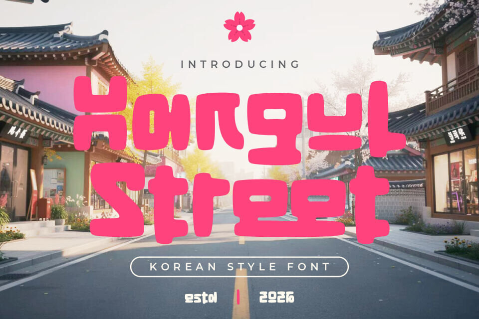 Hangul Street Font