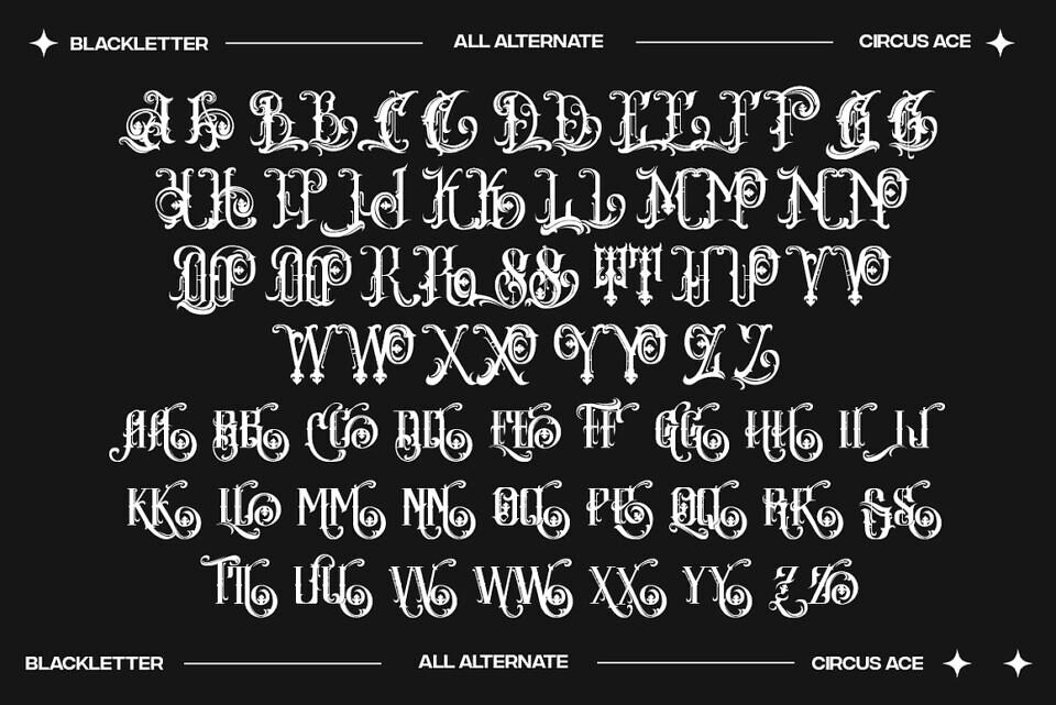 Circus Ace Font