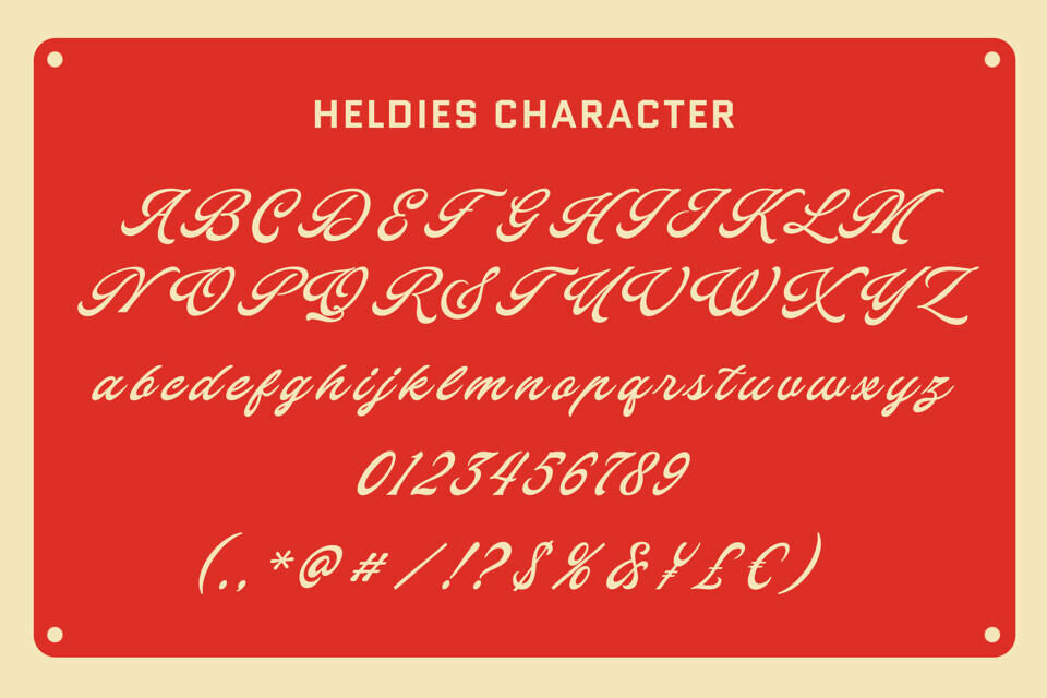 Heldies Font