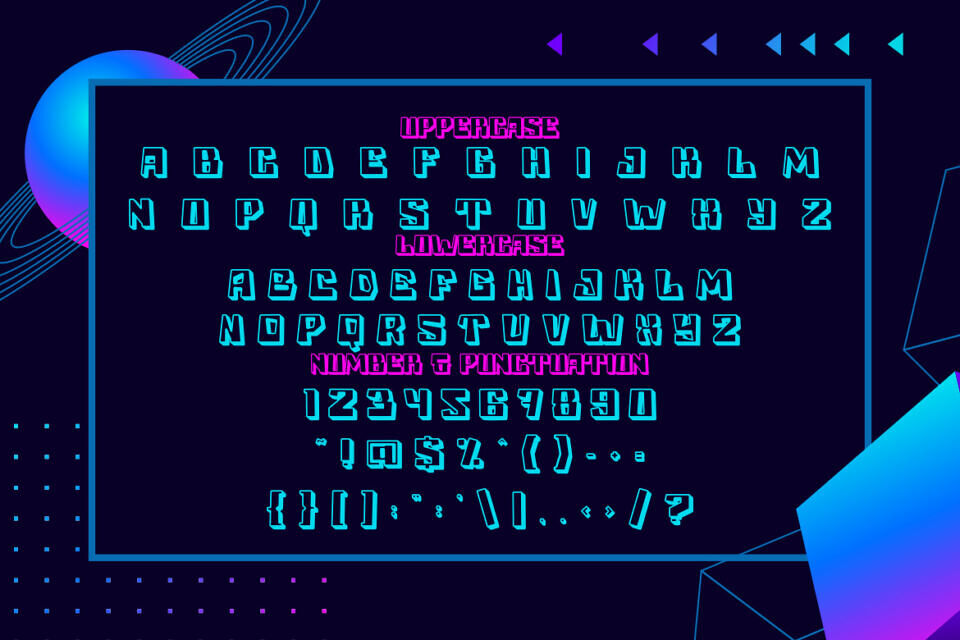 Holo Edge Font