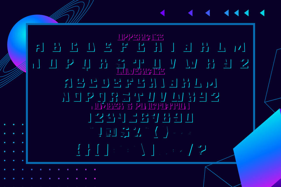 Holo Edge Font
