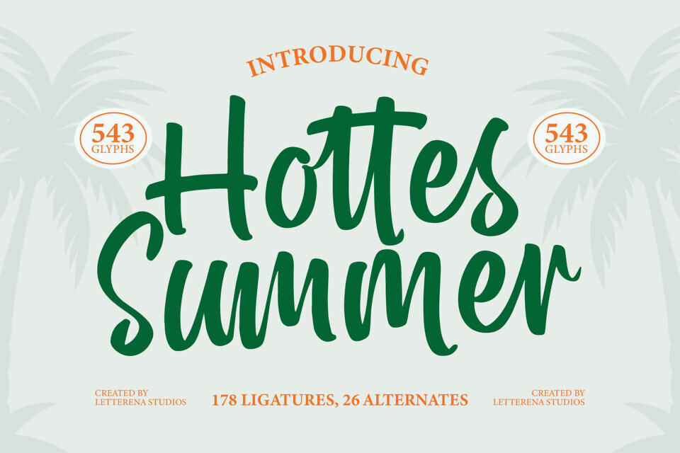 Hottes Summer Font