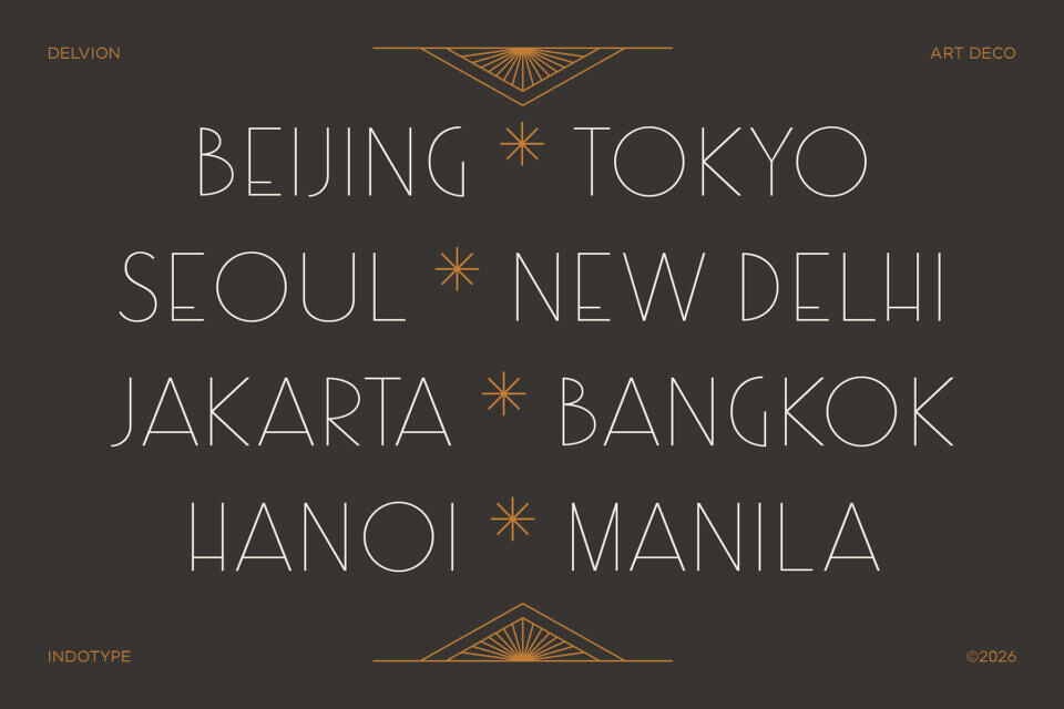 IT Delvion Font