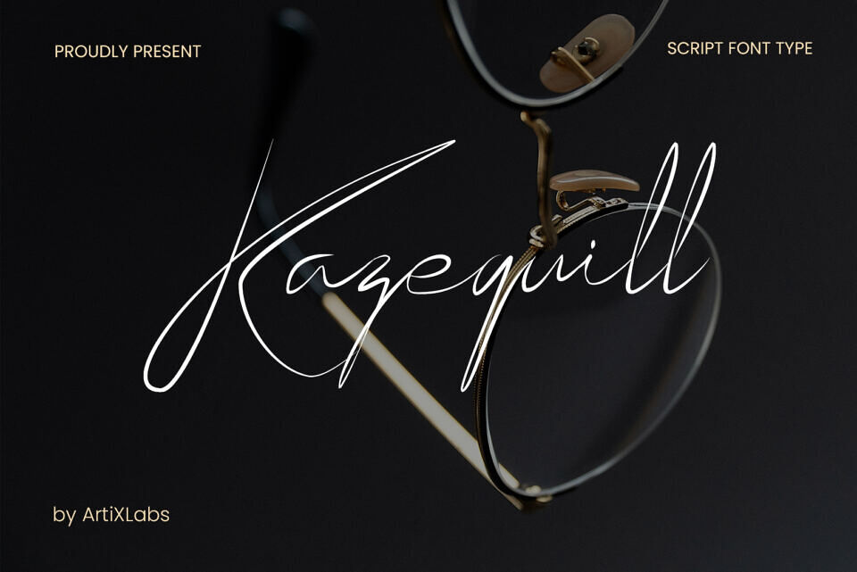 Kazequill Font