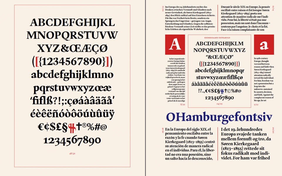 Kierkegaard Font