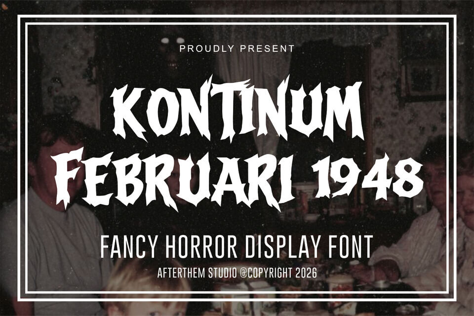 Kontinum Februari 1948 Font