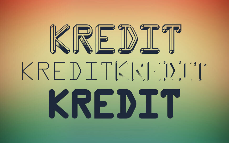 Kredit Font