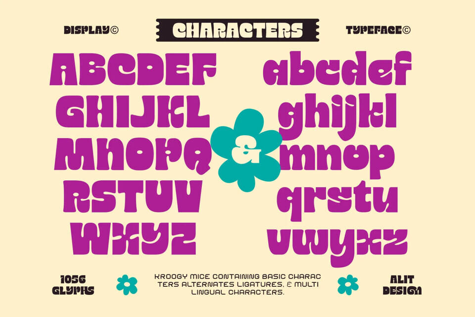 Kroogy Mice Font