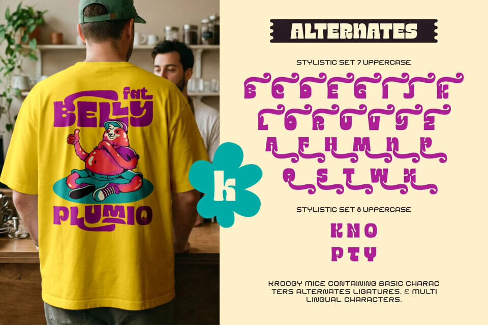 Kroogy Mice Font