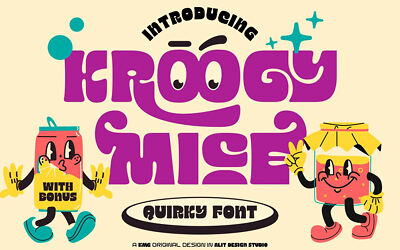 Kroogy Mice Font