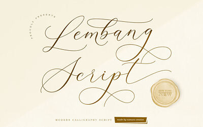 Lembang Script Font