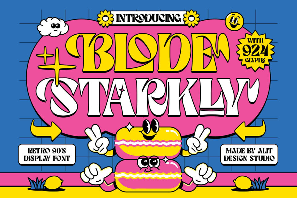 Blode Starkly Font