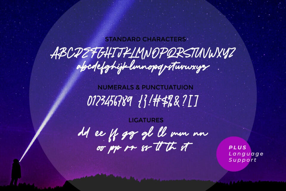 Lineart Font