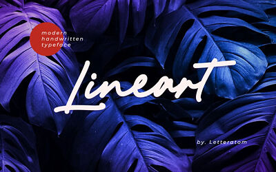 Lineart Font