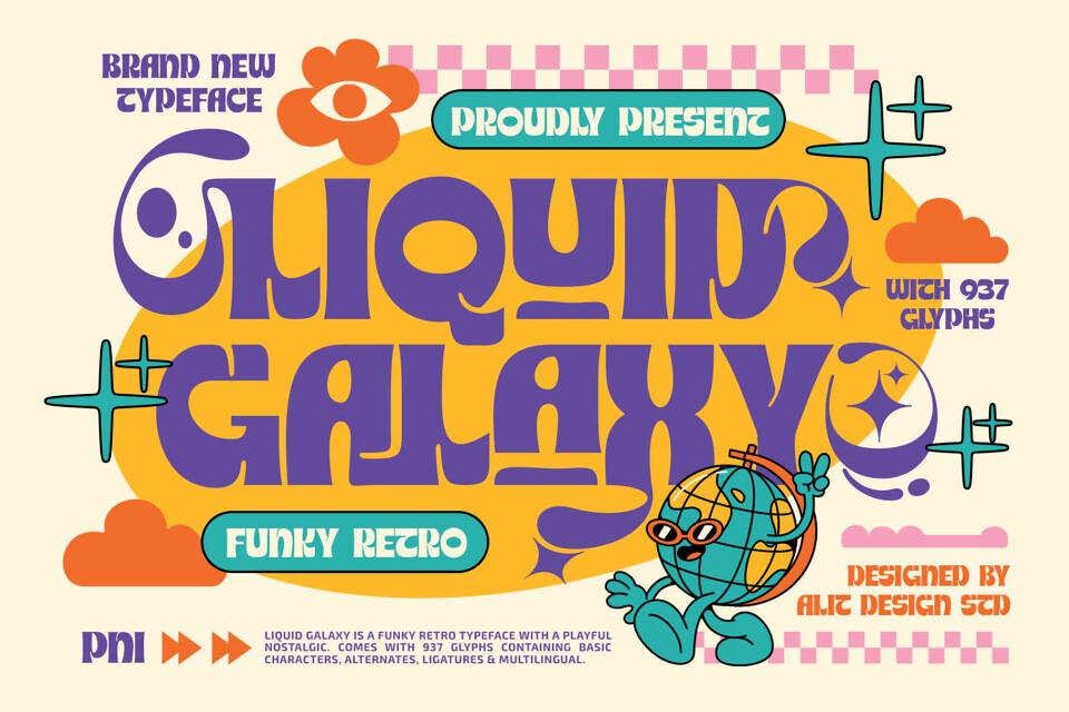 Liquid Galaxy Font