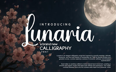 Lunaria Font