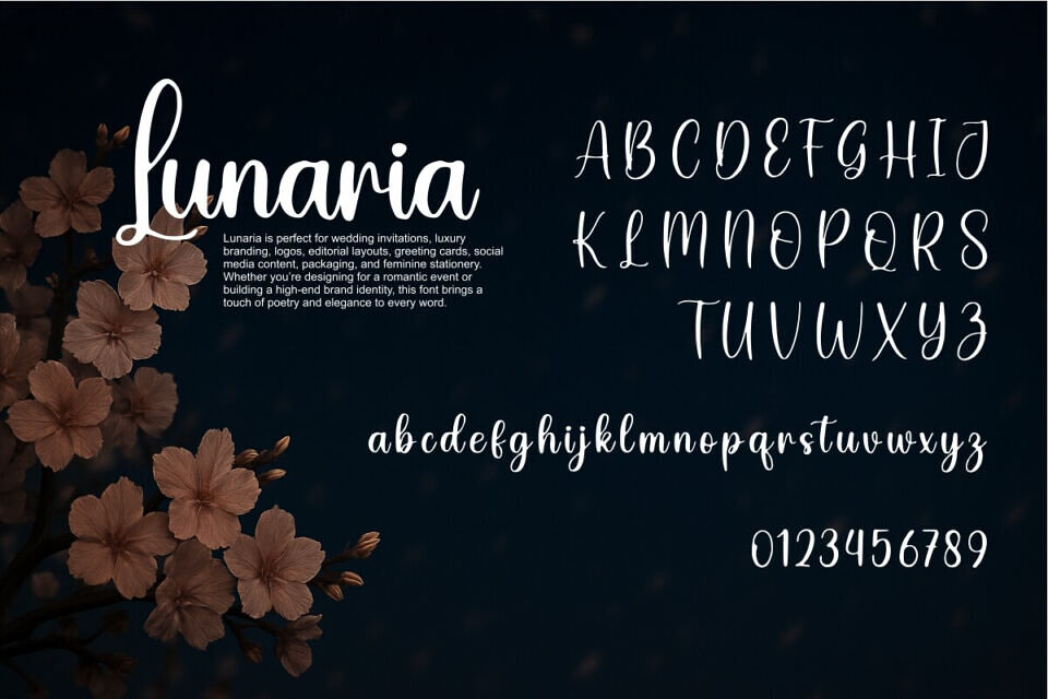 Lunaria Font