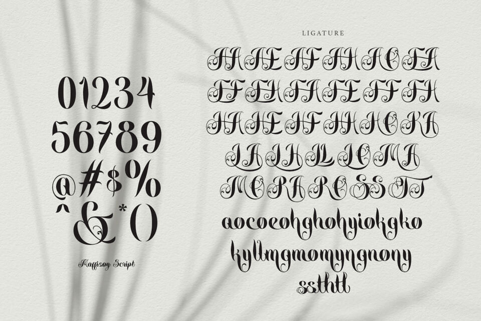Maffisoy Font