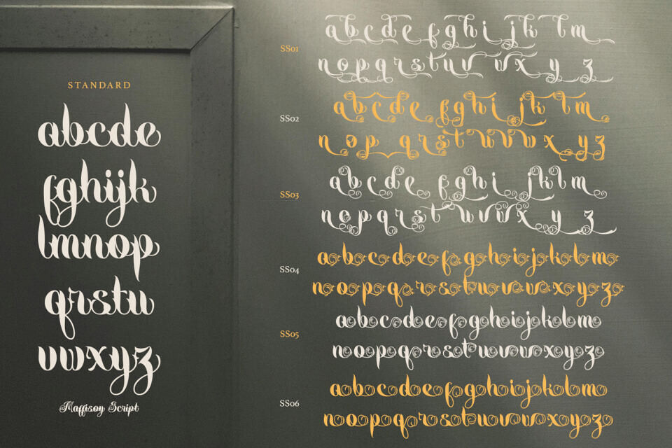 Maffisoy Font