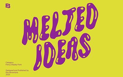 Melted Ideas Font