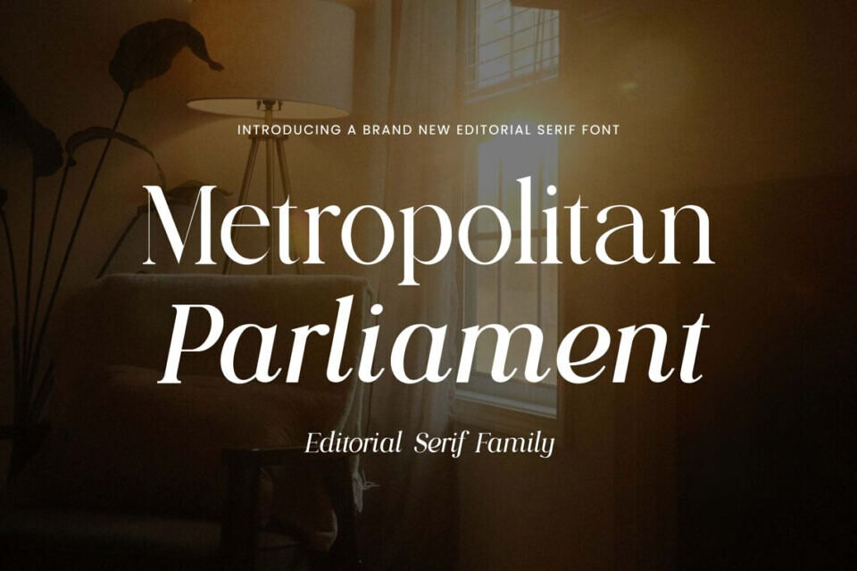 Metropolitan Parliament Font